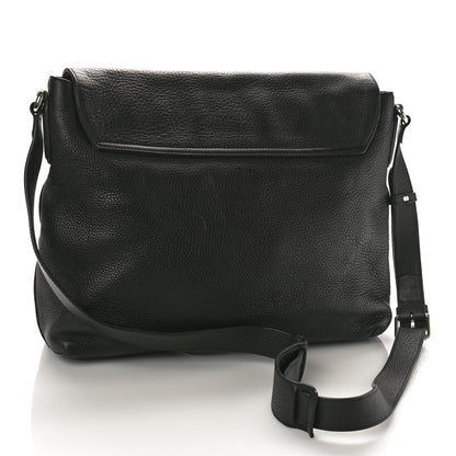 Gucci Pebbled Calfskin Soho Messenger Bag Black 3 of 10