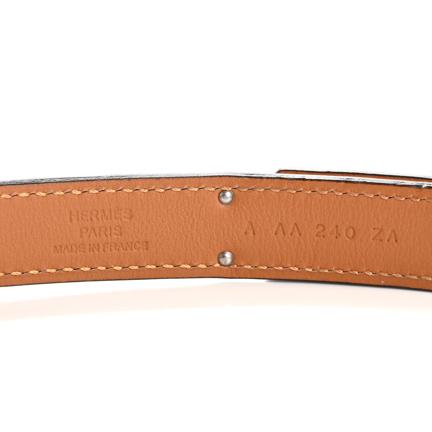Hermes Epsom Kelly Belt Gold 3 of 3