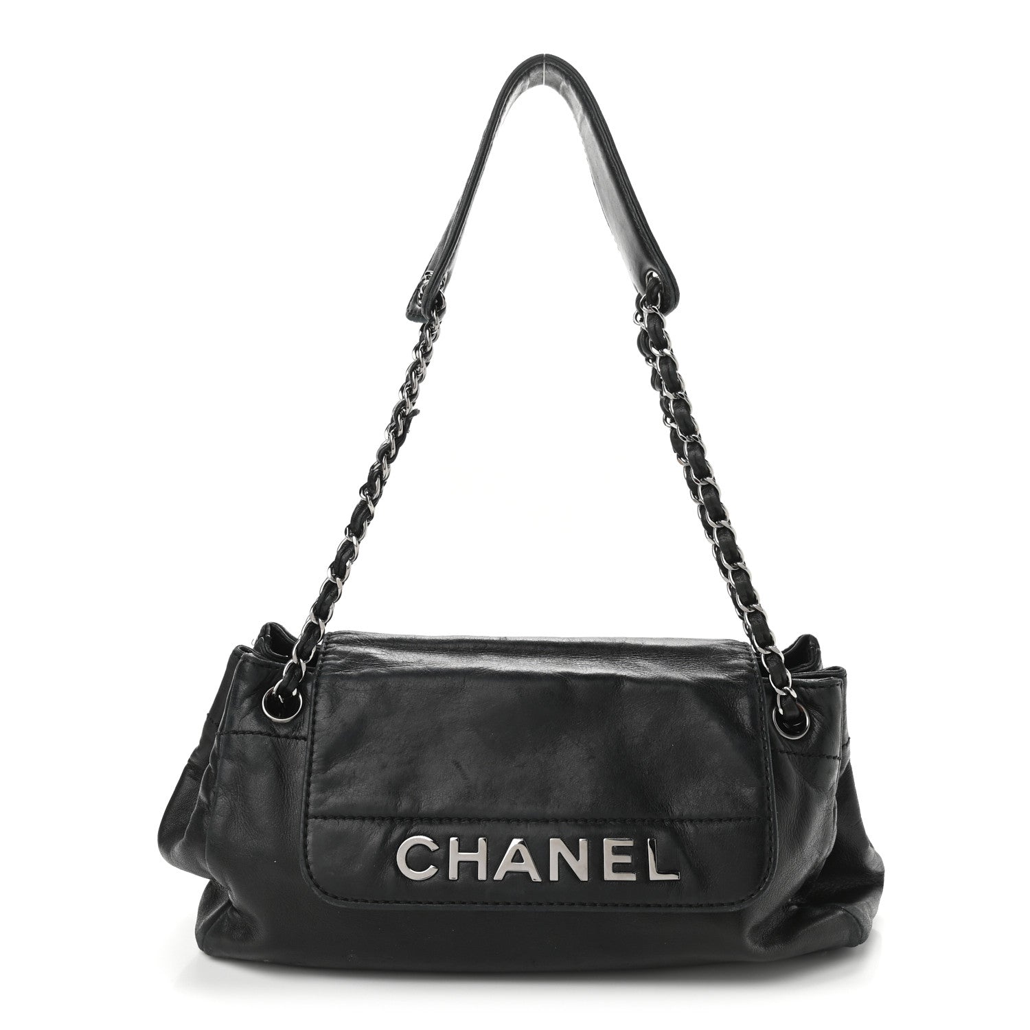 Chanel Lambskin Rock and Chic Shoulder Bag Black 1 of 12