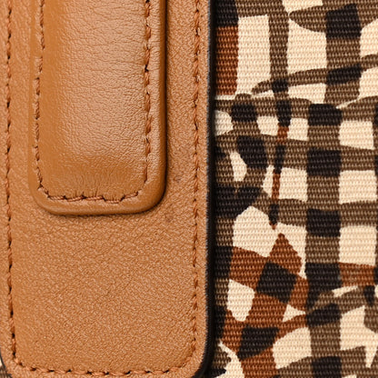 MCM Visetos Large Liz Reversible Shopper Tote Cognac 16 of 20