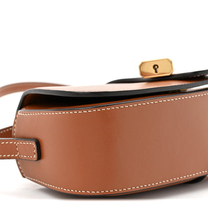 Celine Smooth Calfskin Tabou Clutch On Strap Tan 9 of 10