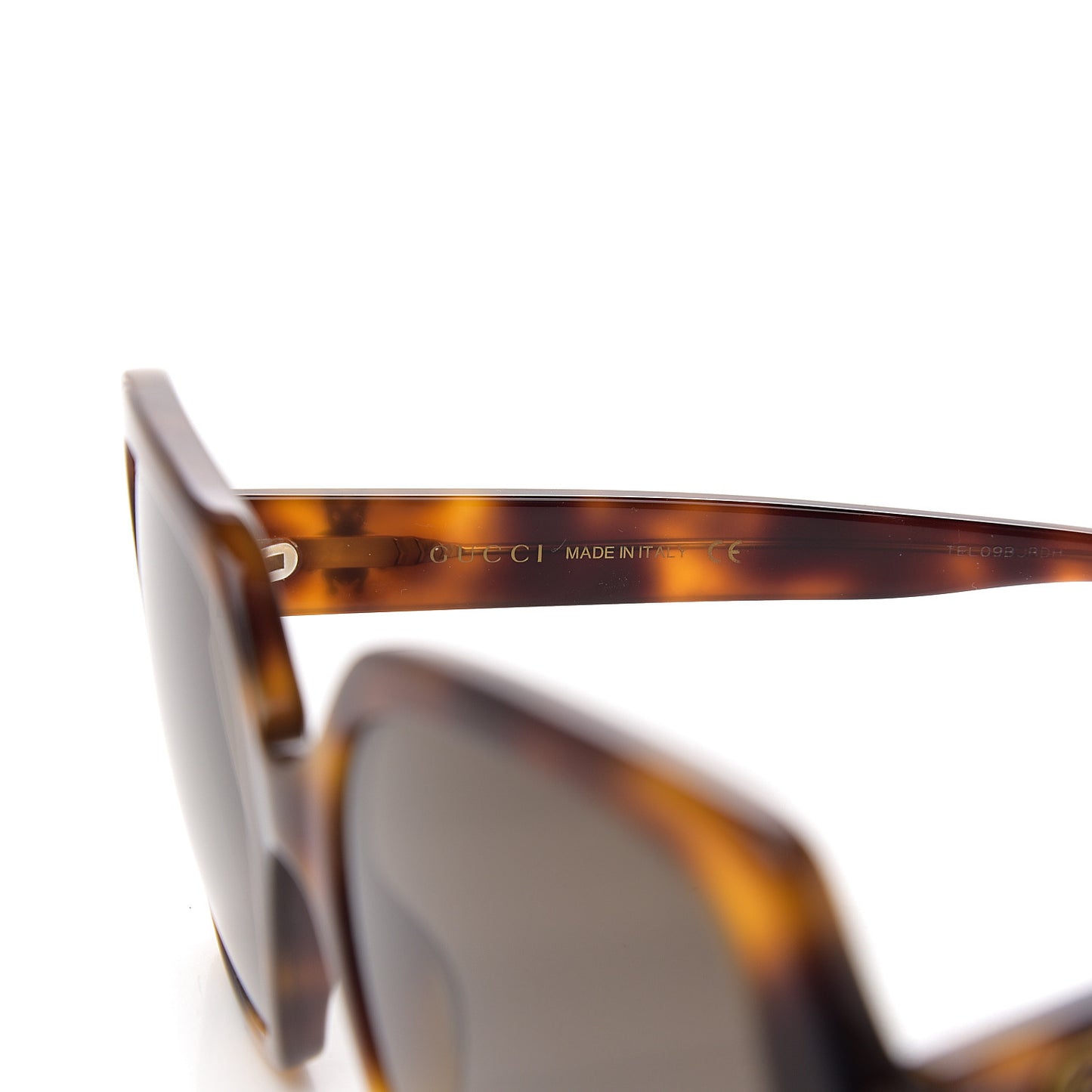 Acetate Square Frame GG0096S Sunglasses Tortoise