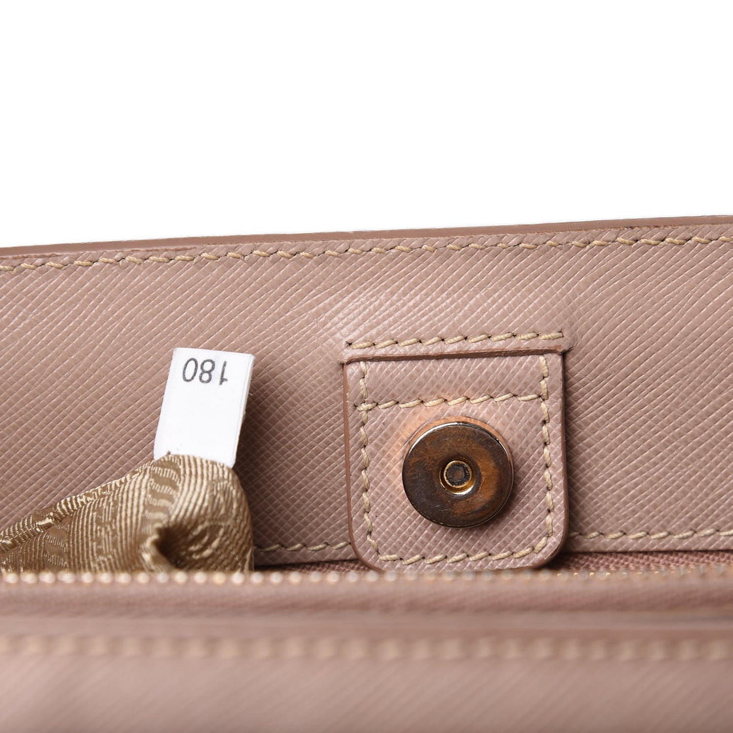 Saffiano Small Double Handle Tote Mughetto