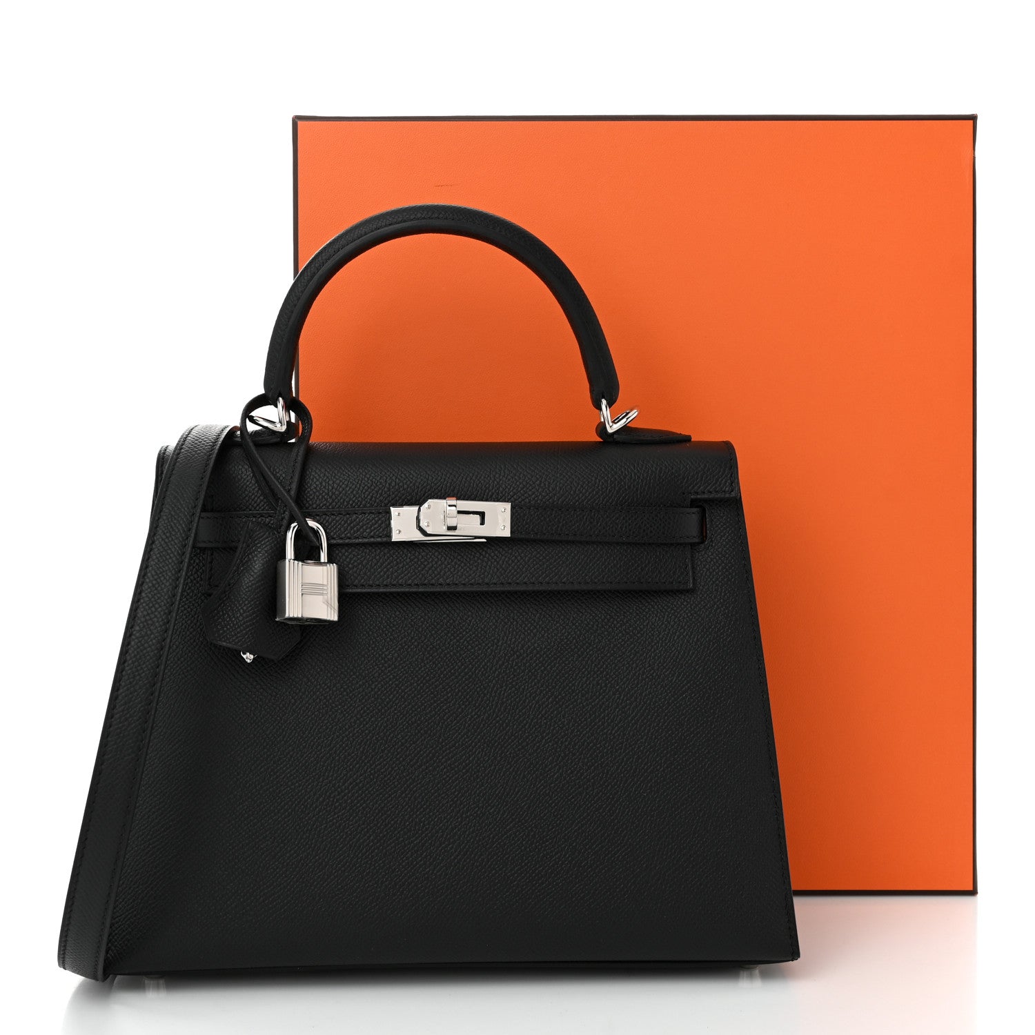 Hermes Epsom Kelly Sellier 25 Black 11 of 11