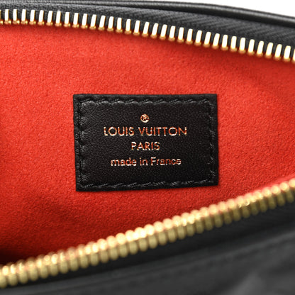 Louis Vuitton Lambskin Embossed Monogram Coussin BB Black 8 of 11