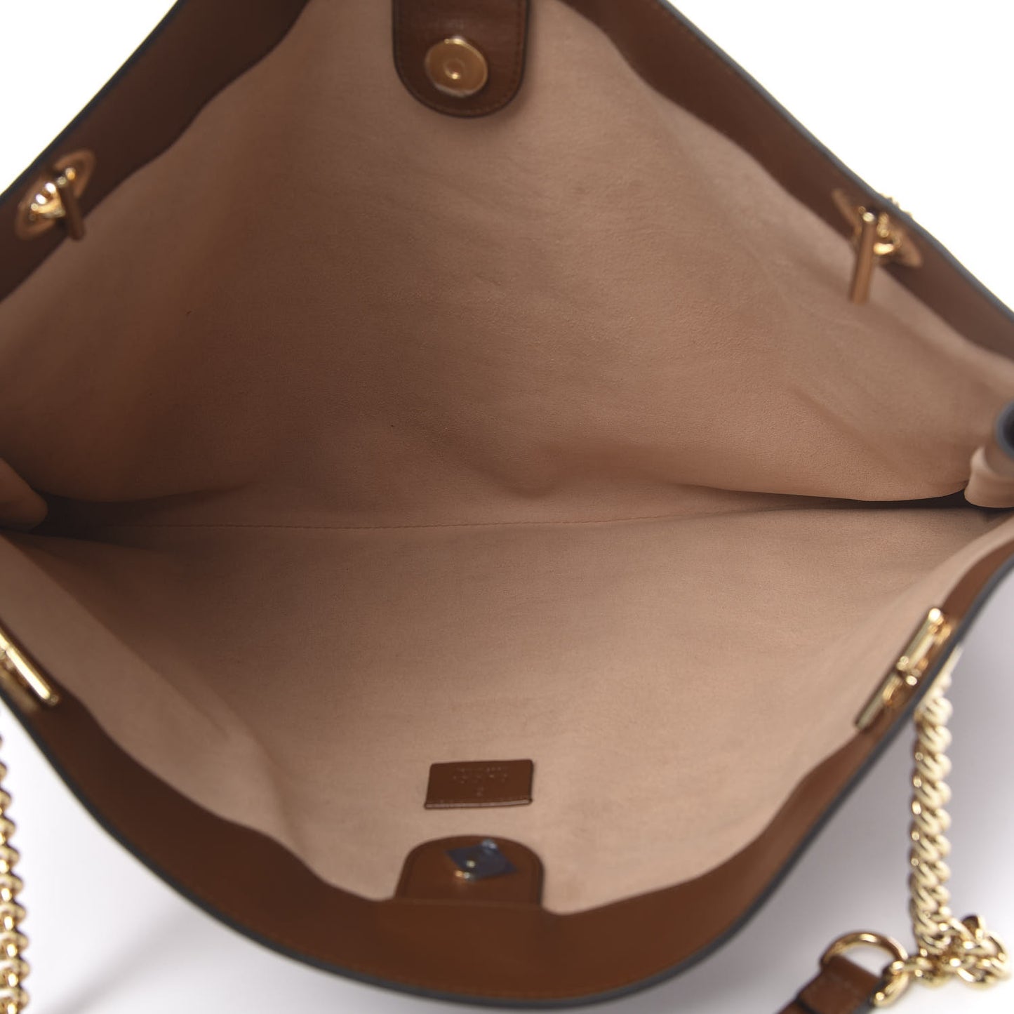 Calfskin Large Rajah Chain Tote Cuir