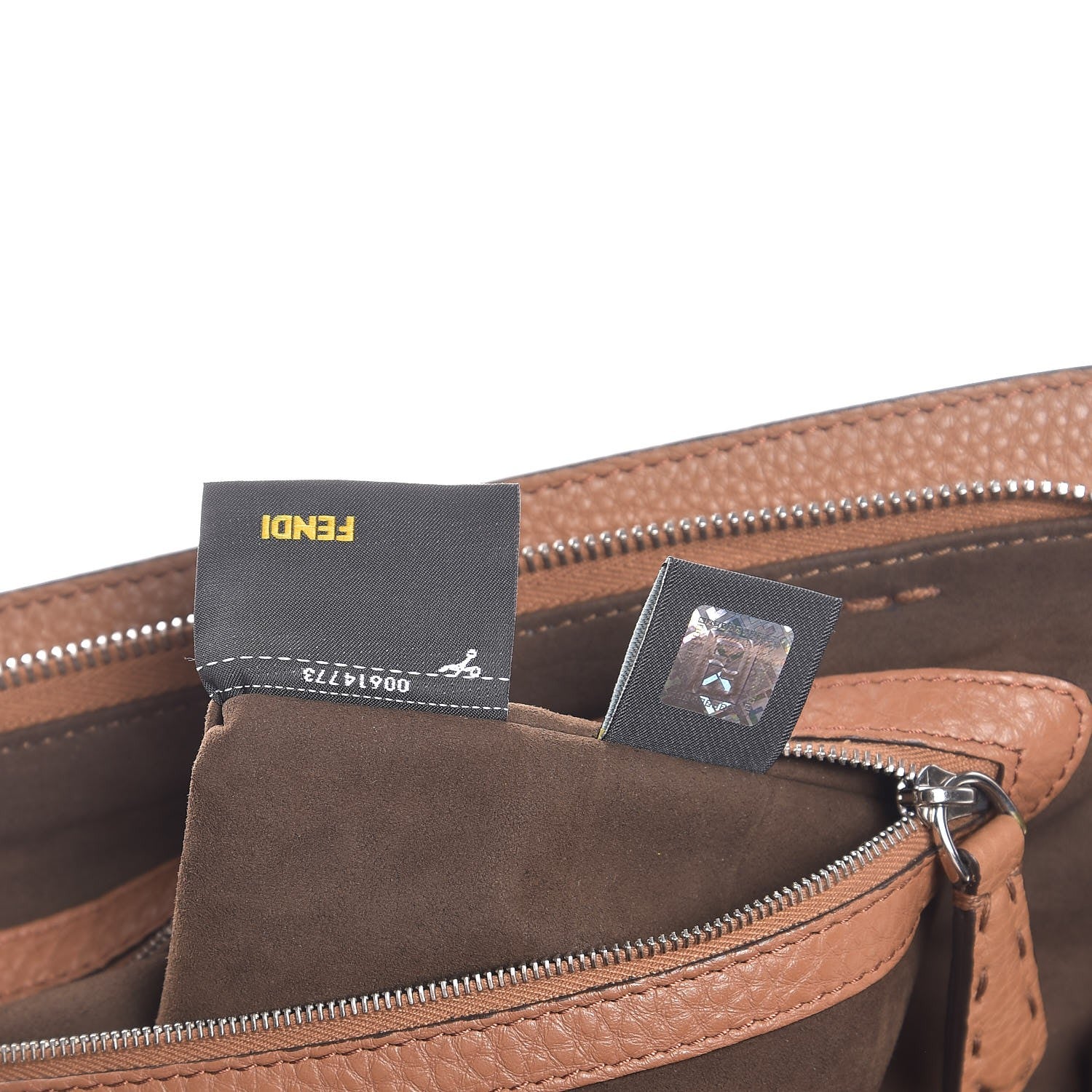 Fendi Cuoio Romano Selleria Adele 1328 Bag Mou 7 of 8