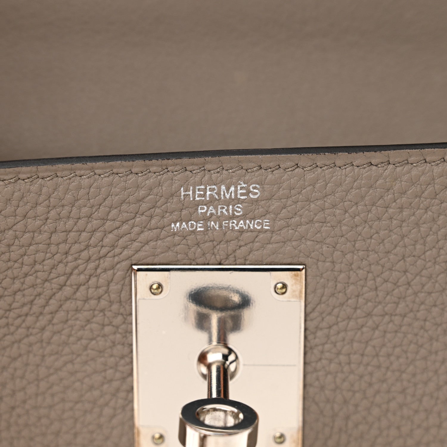 Hermes Togo Kelly Retourne 28 Gris Asphalte 6 of 12