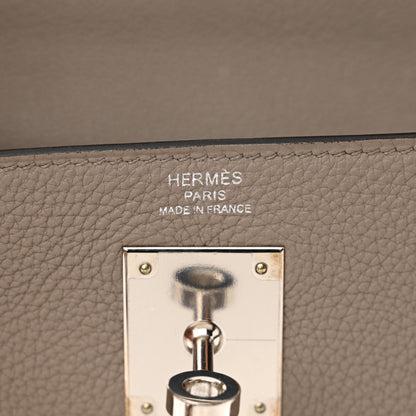 Hermes Togo Kelly Retourne 28 Gris Asphalte 6 of 12