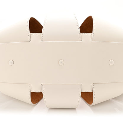 Bottega Veneta French Calfskin Shell Bag White Frost 11 of 11