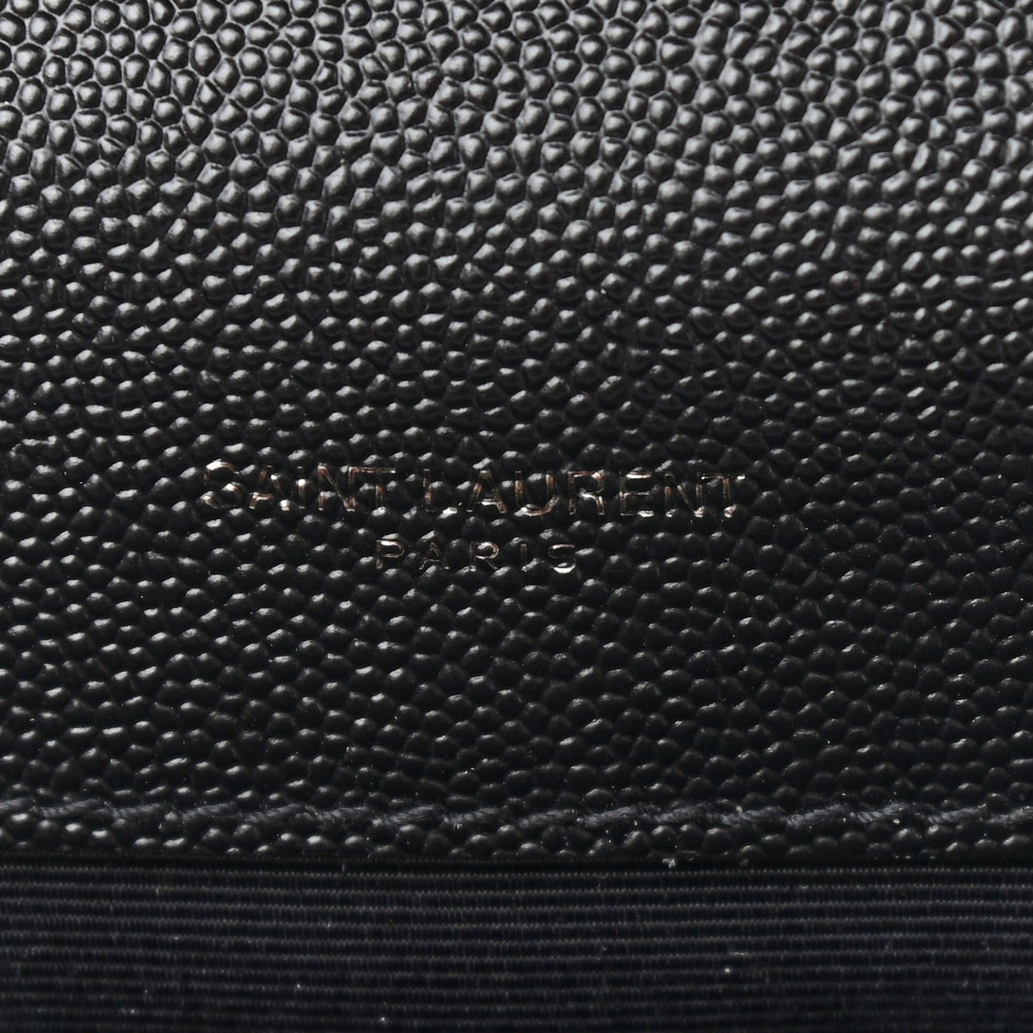 Grain De Poudre Textured Mixed Matelasse Triquilt Medium Monogram Satchel Black