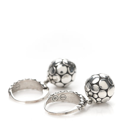 John Hardy Sterling Silver Dot Drop Earrings 3 of 4