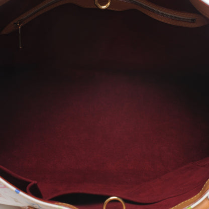 Louis Vuitton Monogram Multicolor Aurelia GM White 5 of 7