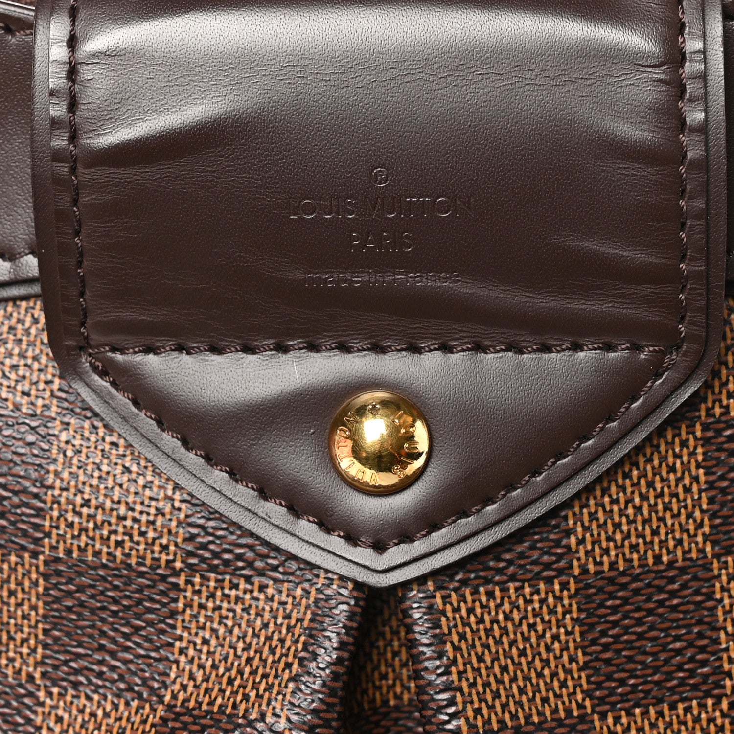 Louis Vuitton Damier Ebene Sistina MM 7 of 10