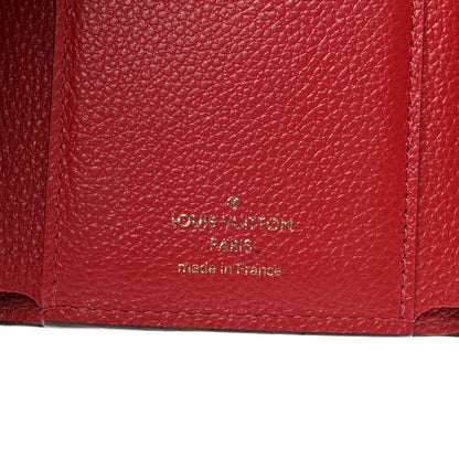 Louis Vuitton Empreinte Victorine Wallet Scarlet 6 of 7