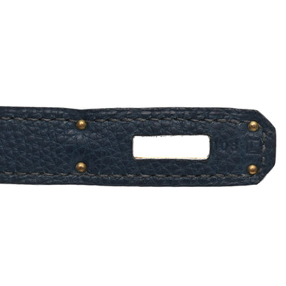 Hermes Togo Birkin 35 Bleu de Prusse 7 of 12