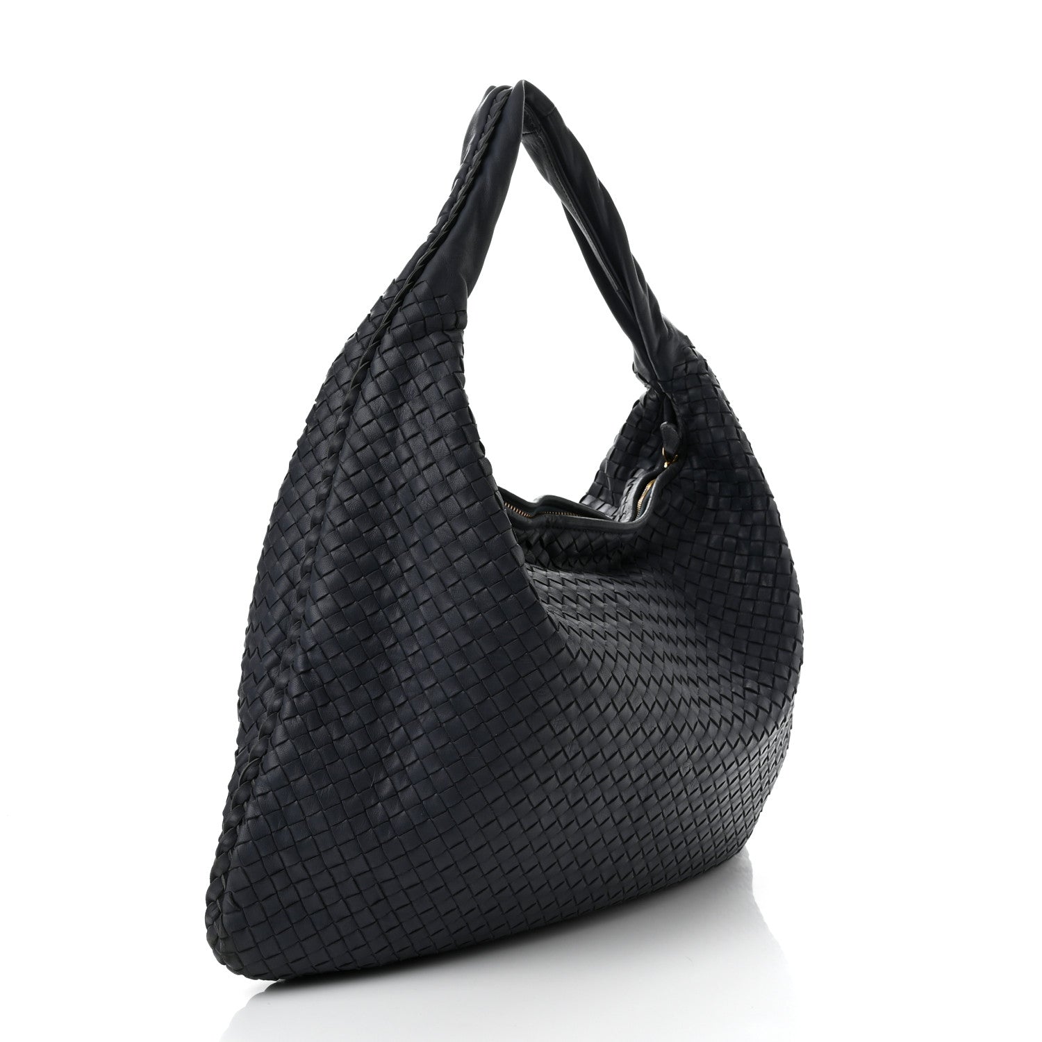 Bottega Veneta Nappa Intrecciato Large Veneta Hobo Ink 3 of 9