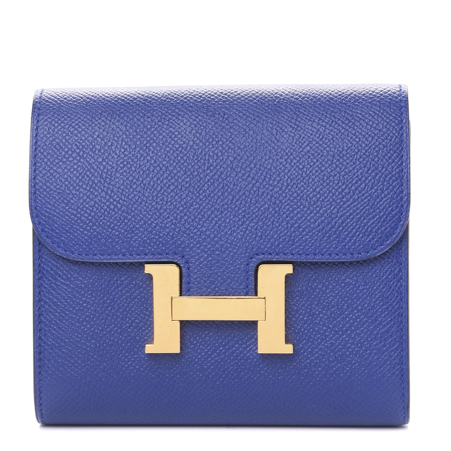 Epsom Constance Short Wallet Bleu Electrique