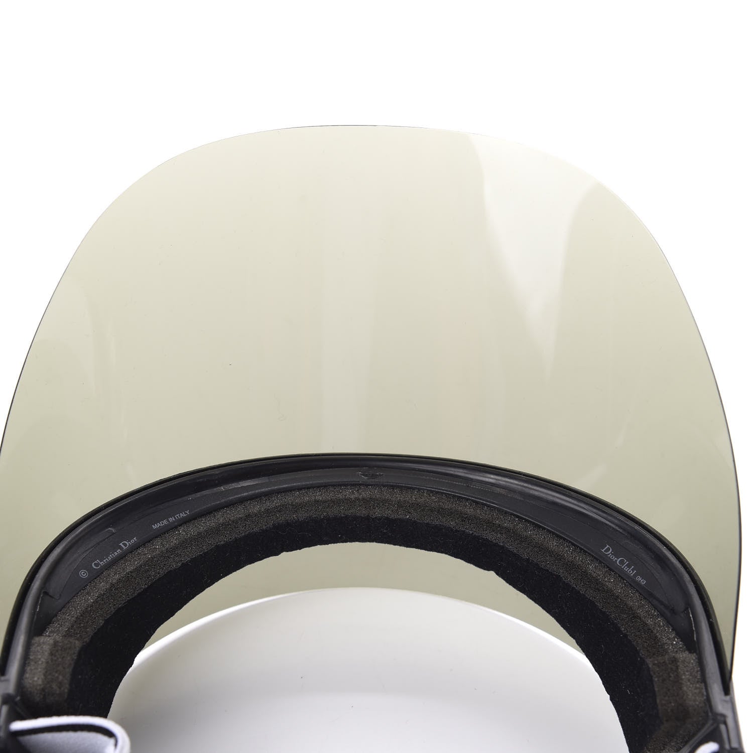 Christian Dior Mirrored DiorClub1 Sun Visor Black 7 of 8