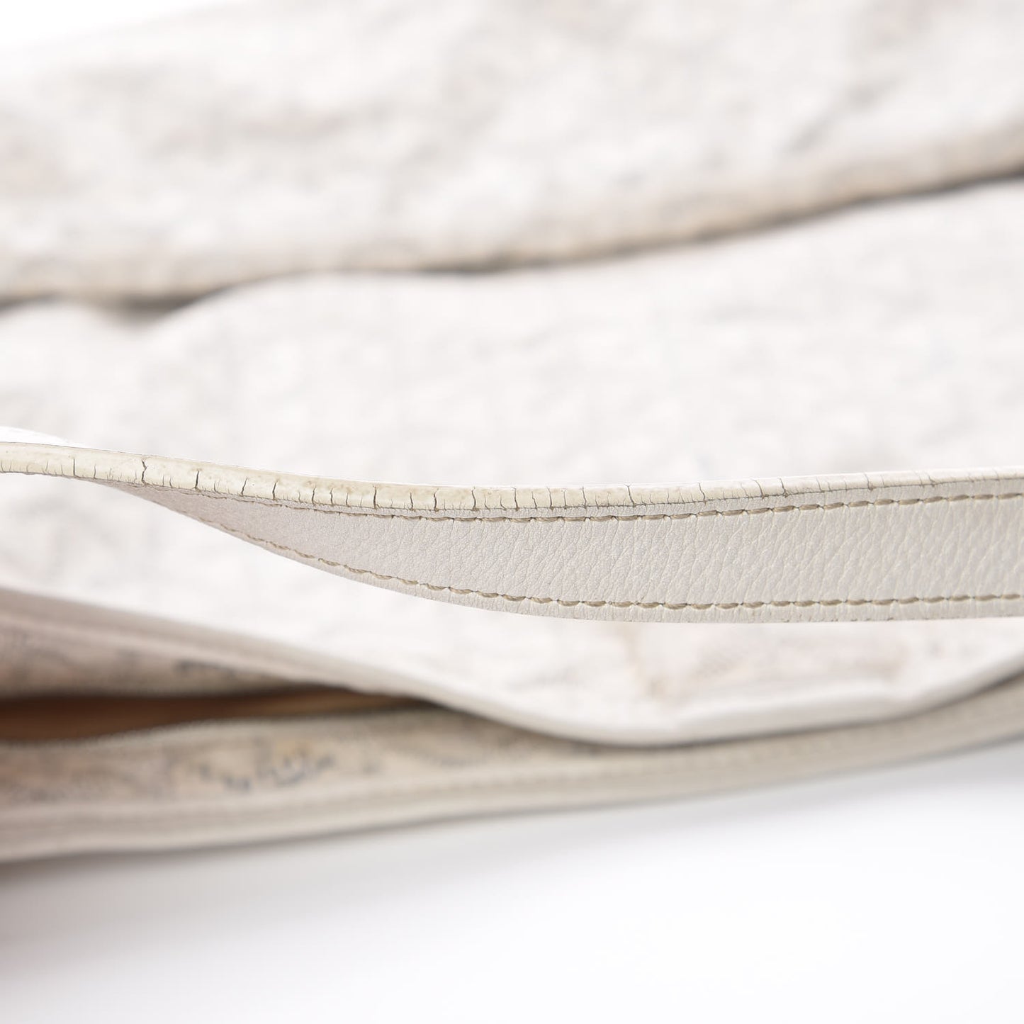 Goyardine Fidji Zip Hobo White