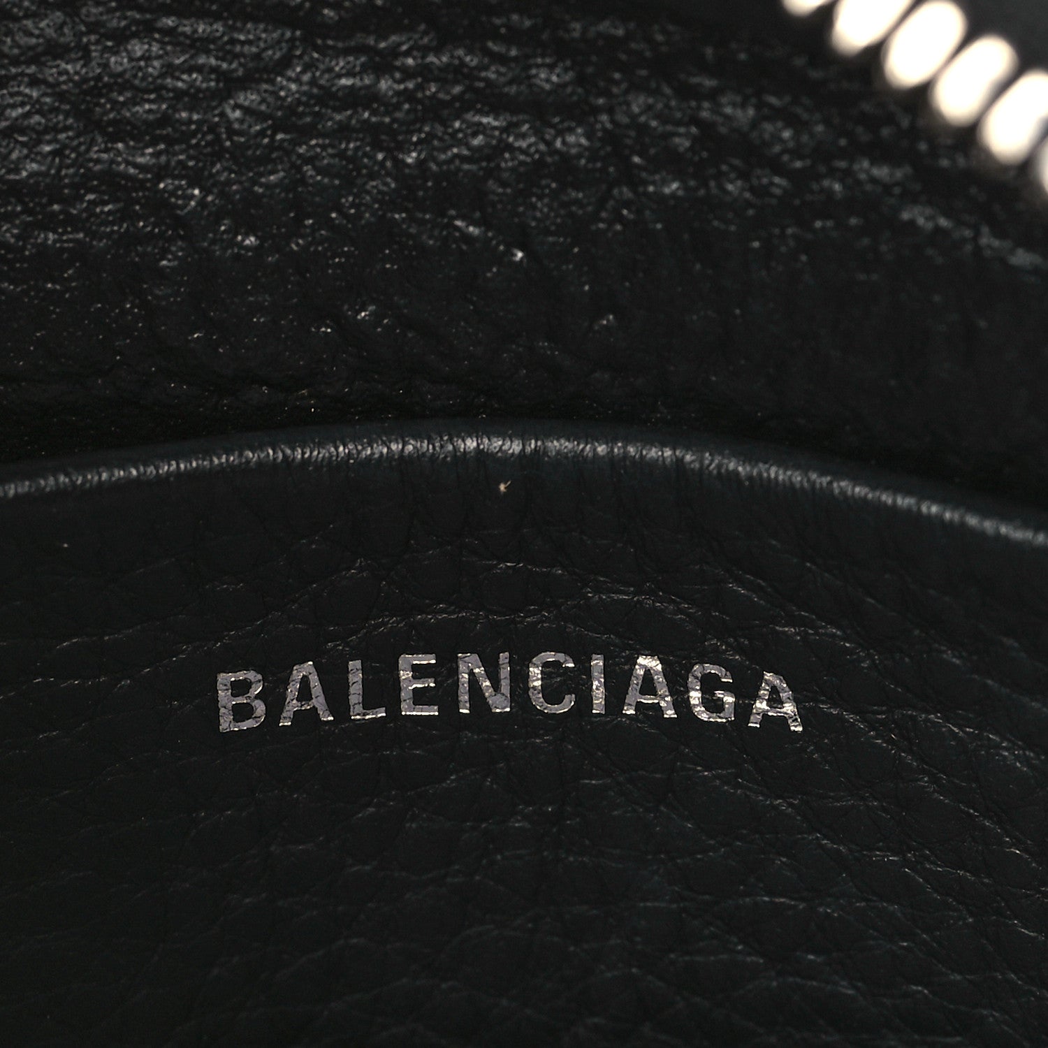 Balenciaga Calfskin Logo XS Everyday Camera Bag Black 6 of 9