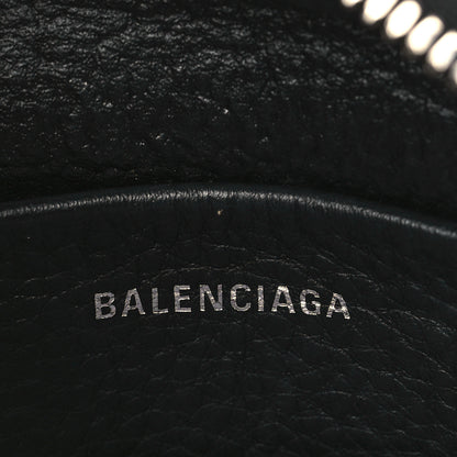 Balenciaga Calfskin Logo XS Everyday Camera Bag Black 6 of 9