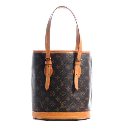 Louis Vuitton Monogram Petit Bucket 23 1 of 8