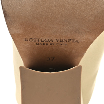 Bottega Veneta Nappa Stack Mule Sandals 37 Sea Salt 6 of 7