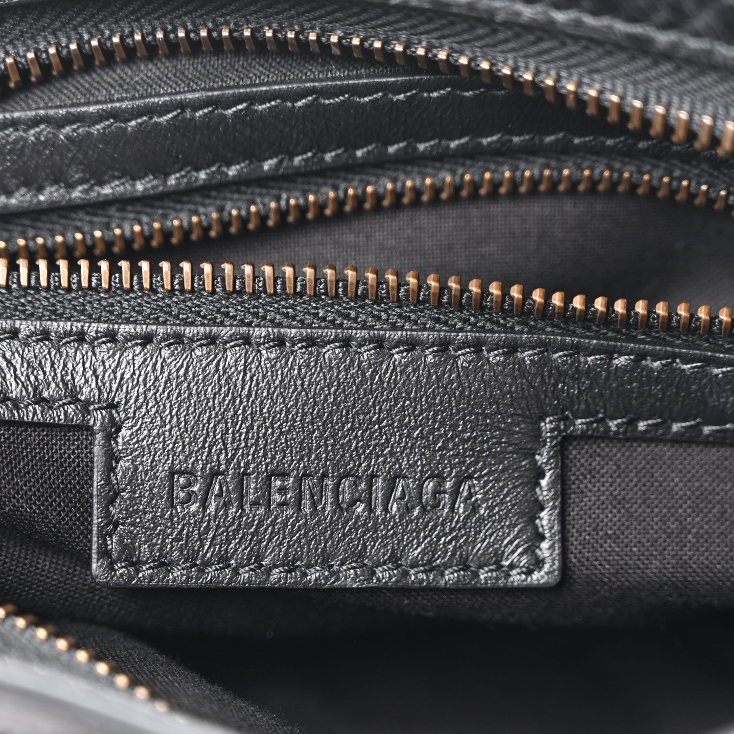 Balenciaga Agneau Arena Classic Hardware Le City Mini Black 6 of 11