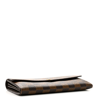 Louis Vuitton Damier Ebene Sarah Wallet 4 of 11