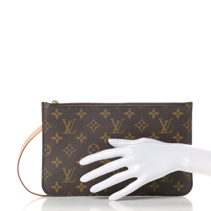Louis Vuitton Monogram Neverfull MM GM Pochette 2 of 7