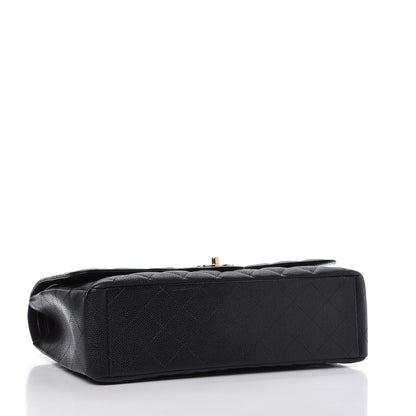 Chanel Caviar Quilted Maxi Double Flap Black 4 of 10