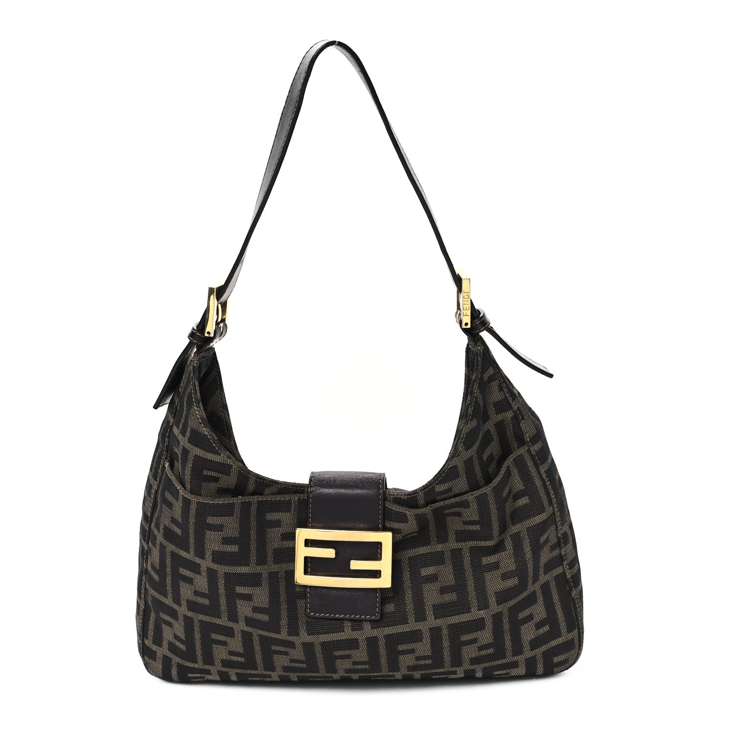 Fendi Zucca Hobo Tobacco 1 of 11