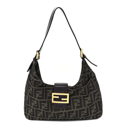 Fendi Zucca Hobo Tobacco 1 of 11