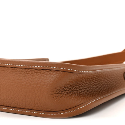 Hermes Taurillon Clemence Evelyne TPM Gold 9 of 11