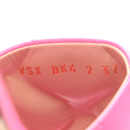 Valentino Garavani Nappa Roman Stud Flat Slide Sandals 37 Feminine Pink 8 of 10