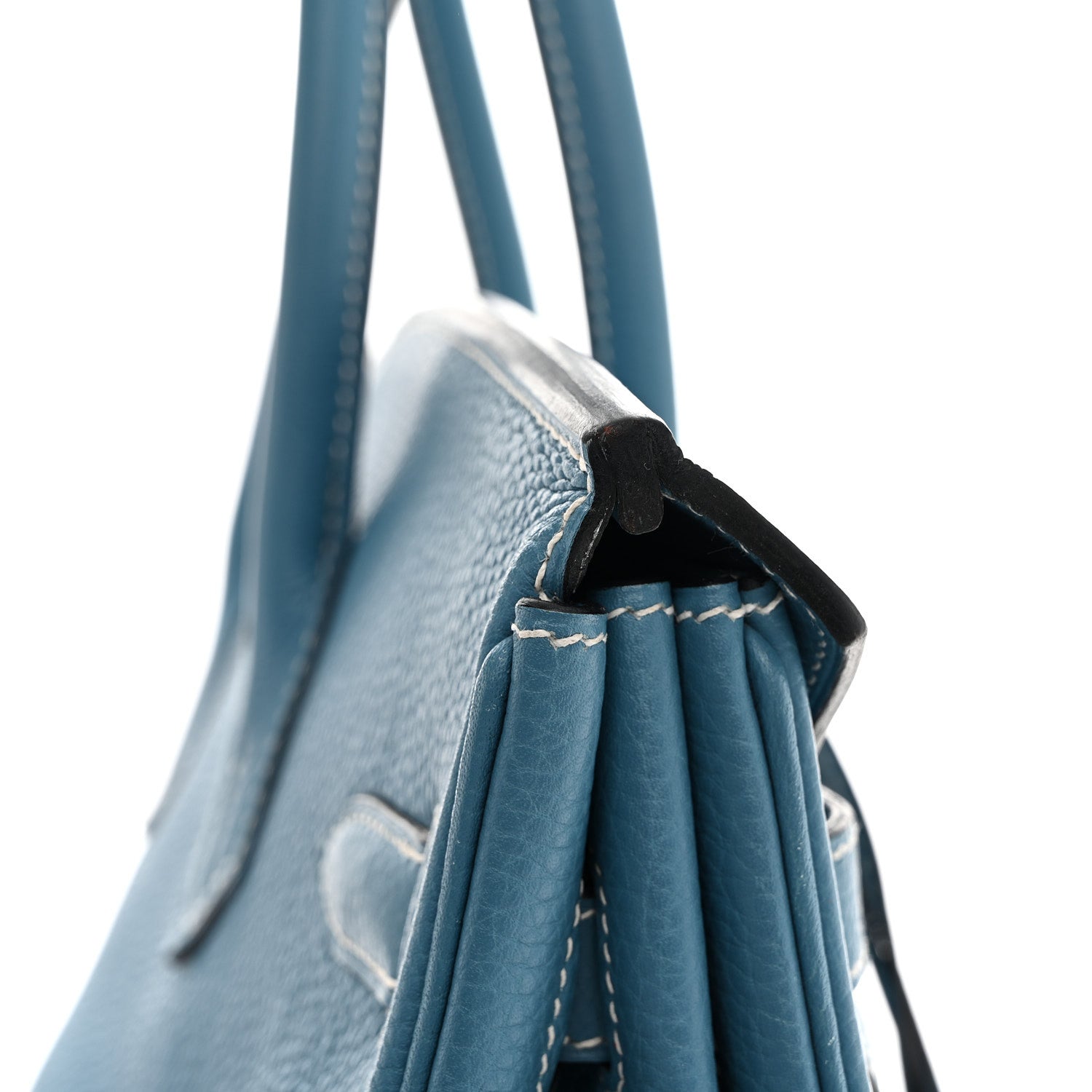 Hermes Togo BIRKIN 35 Blue Jean 12 of 15