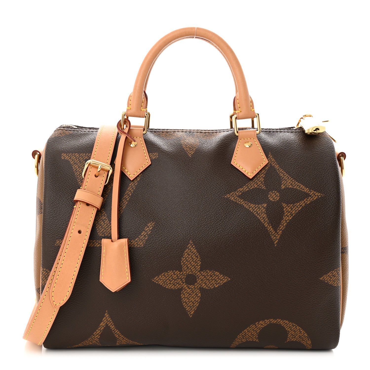 Louis Vuitton Reverse Monogram Giant Speedy Bandouliere 30 1 of 10