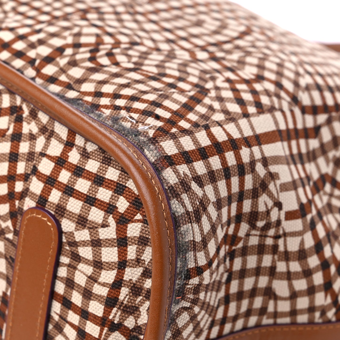 Visetos Large Liz Reversible Shopper Tote Cognac