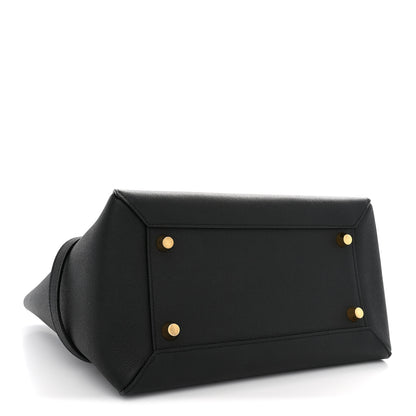 Celine Grained Calfskin Mini Belt Bag Black 4 of 10