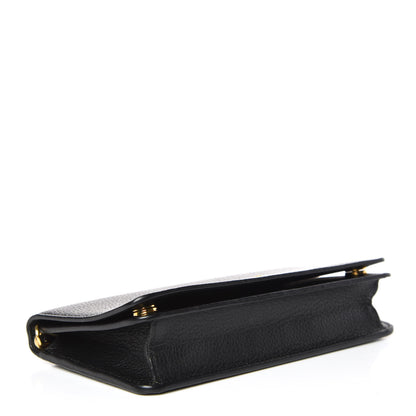 Prada Vitello Daino Mini Crossbody Bag Black 4 of 9