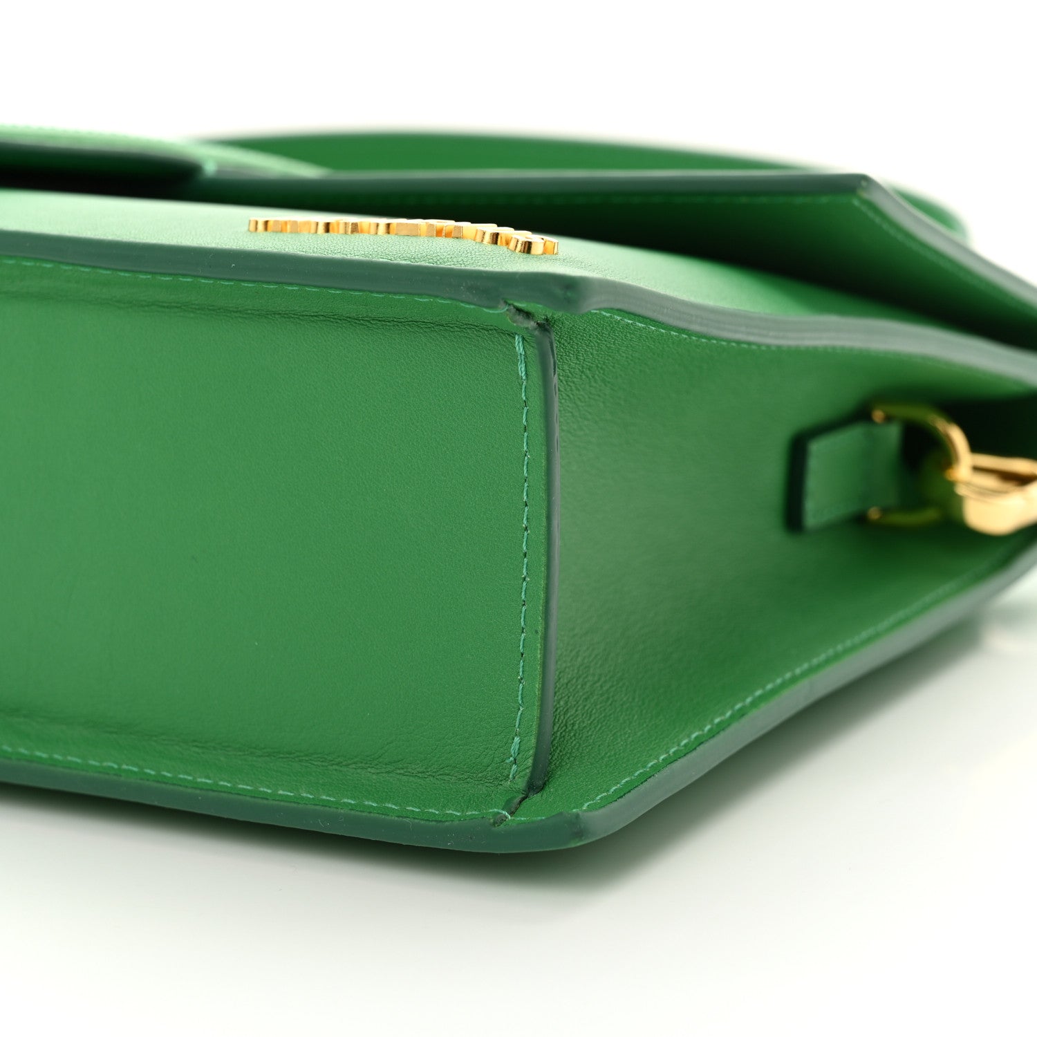 Jacquemus Smooth Calfskin Le Bambinou Green 9 of 10