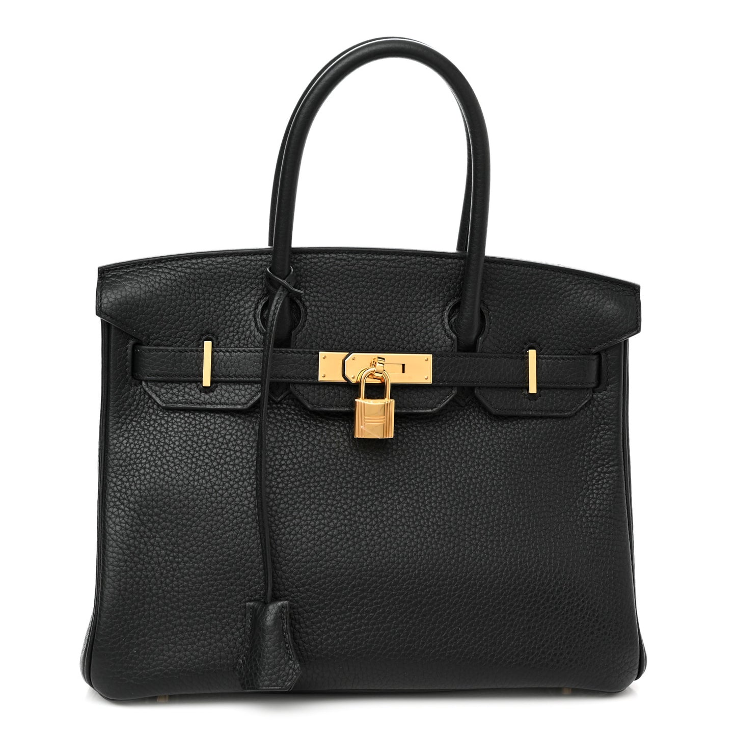 Taurillon Clemence Birkin 30 Black
