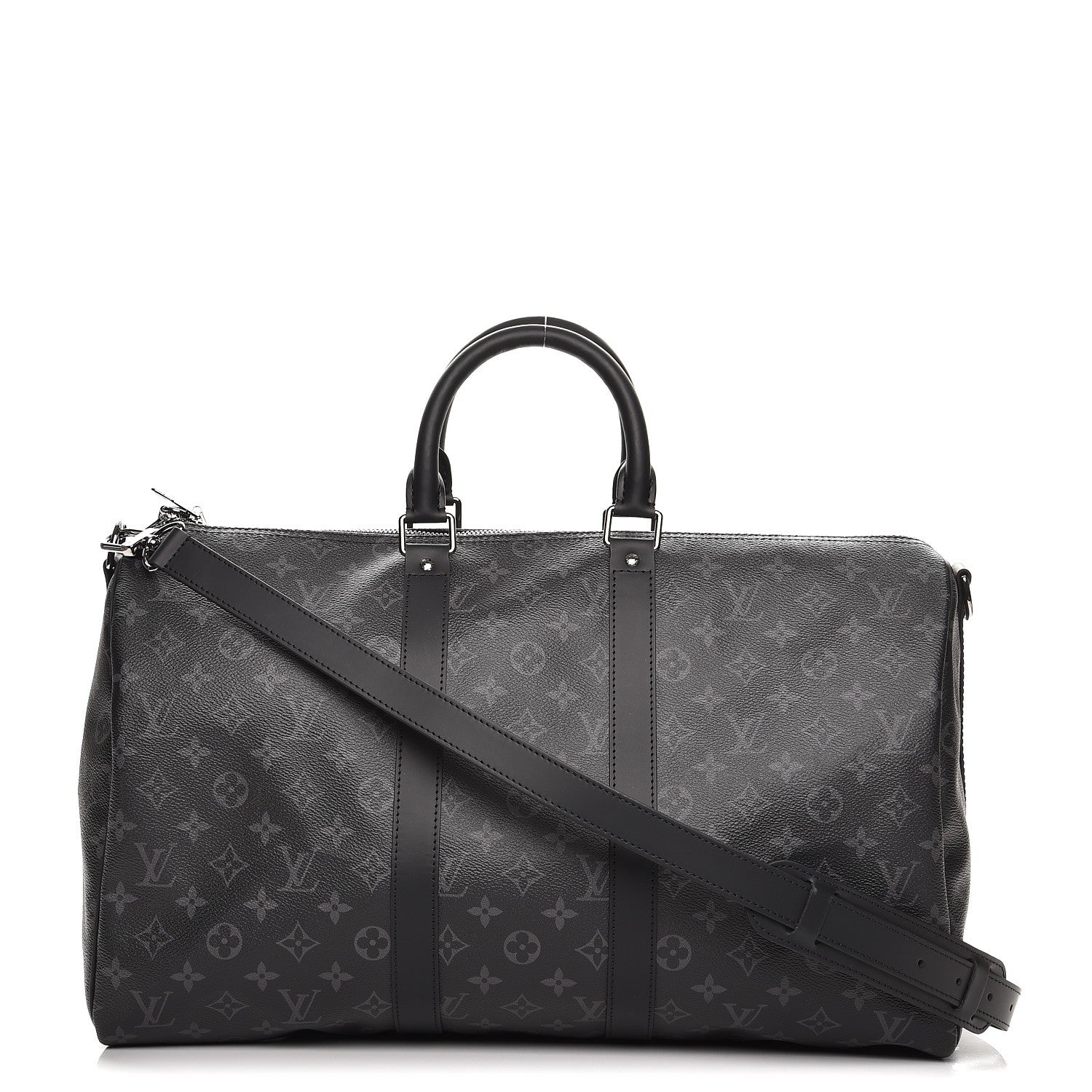 Louis Vuitton Monogram Eclipse Keepall Bandouliere 45 1 of 8