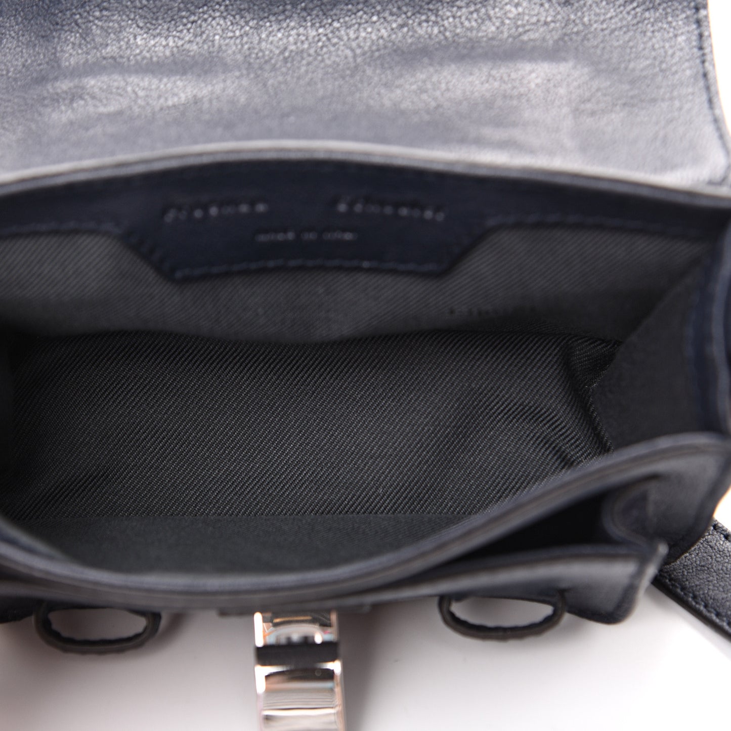 Suede Micro PS1 Satchel Dark Navy