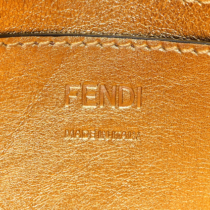 Fendi Satin Sequin Mini Baguette 1997 Gold 6 of 10