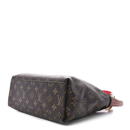 Louis Vuitton Monogram Tuileries Besace Caramel Rouge 12 of 14