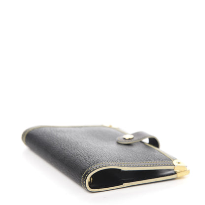 Louis Vuitton Suhali Small Ring Agenda Cover Black 3 of 6