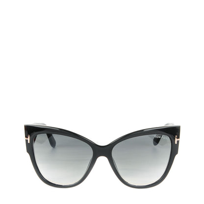 Tom Ford Acetate Anoushka Cat Eye Sunglasses TF371 Black 2 of 6
