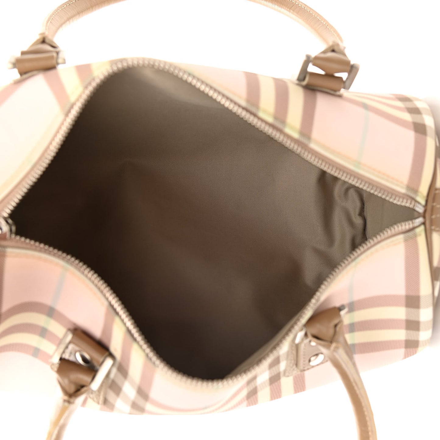 Candy Check Lola Barrel Shoulder Bag Pink